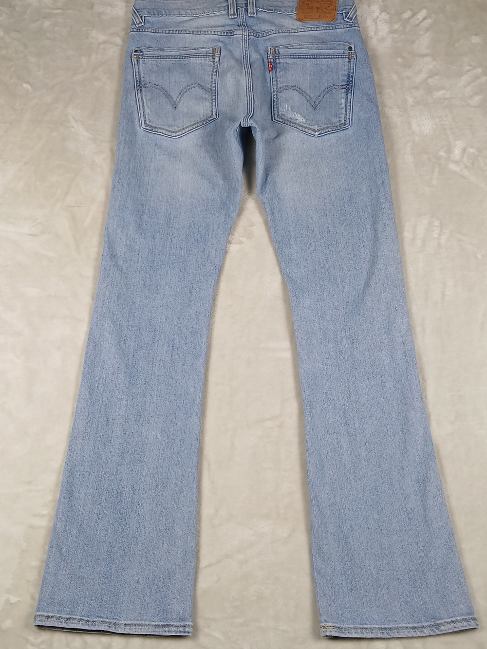 Levi's 527 Bootcut Jeans 33x34 Men's Light Wash Western Cowboy - Picture 3 of 15